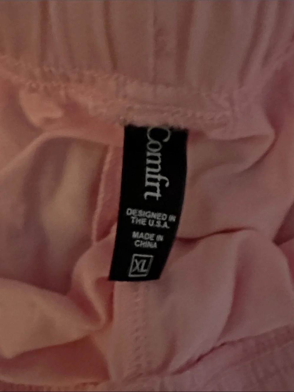 Girls' Pink Wide-Leg Sweatpants with Drawstring